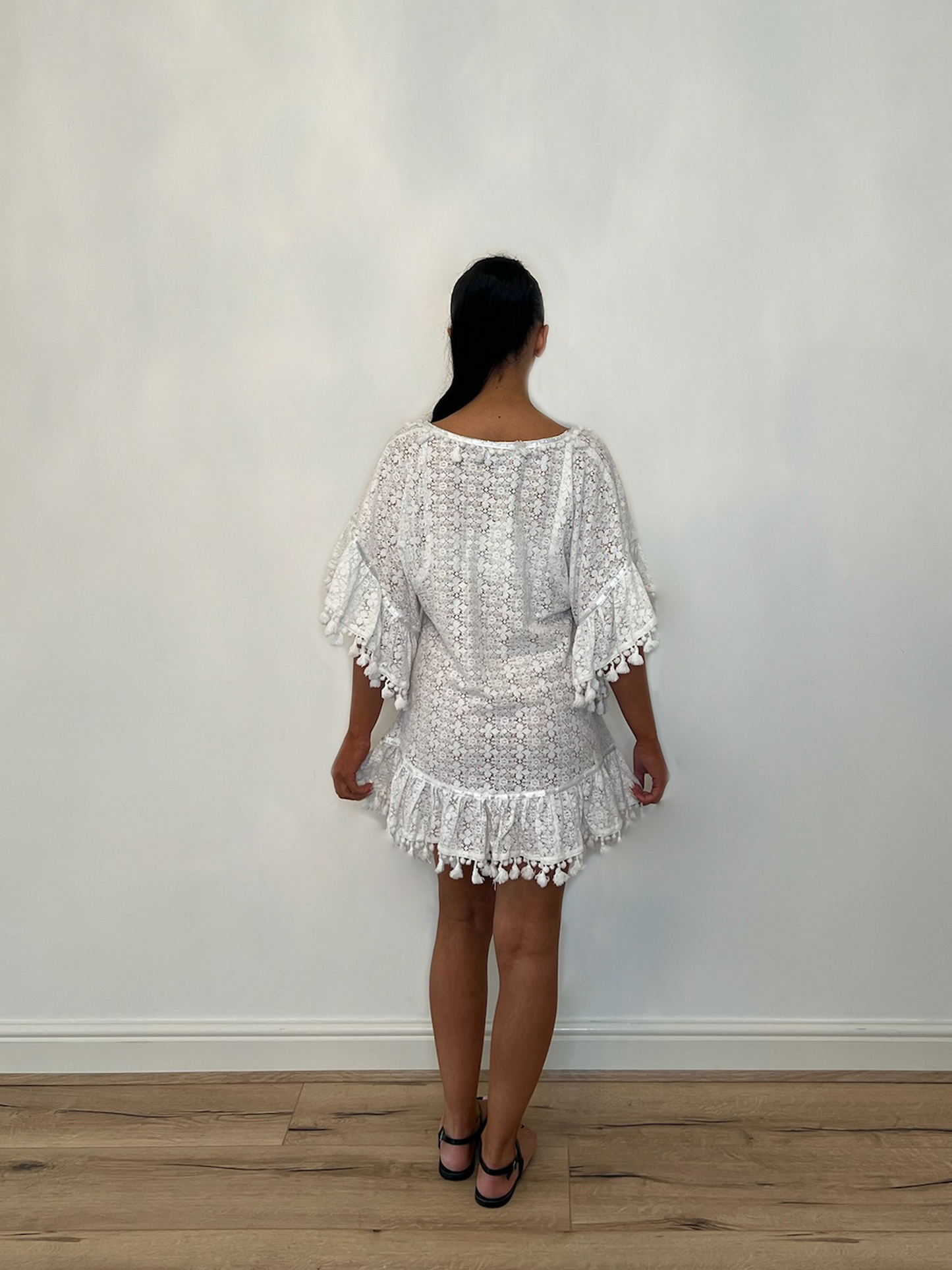 ANYA LACE BEACH DRESS