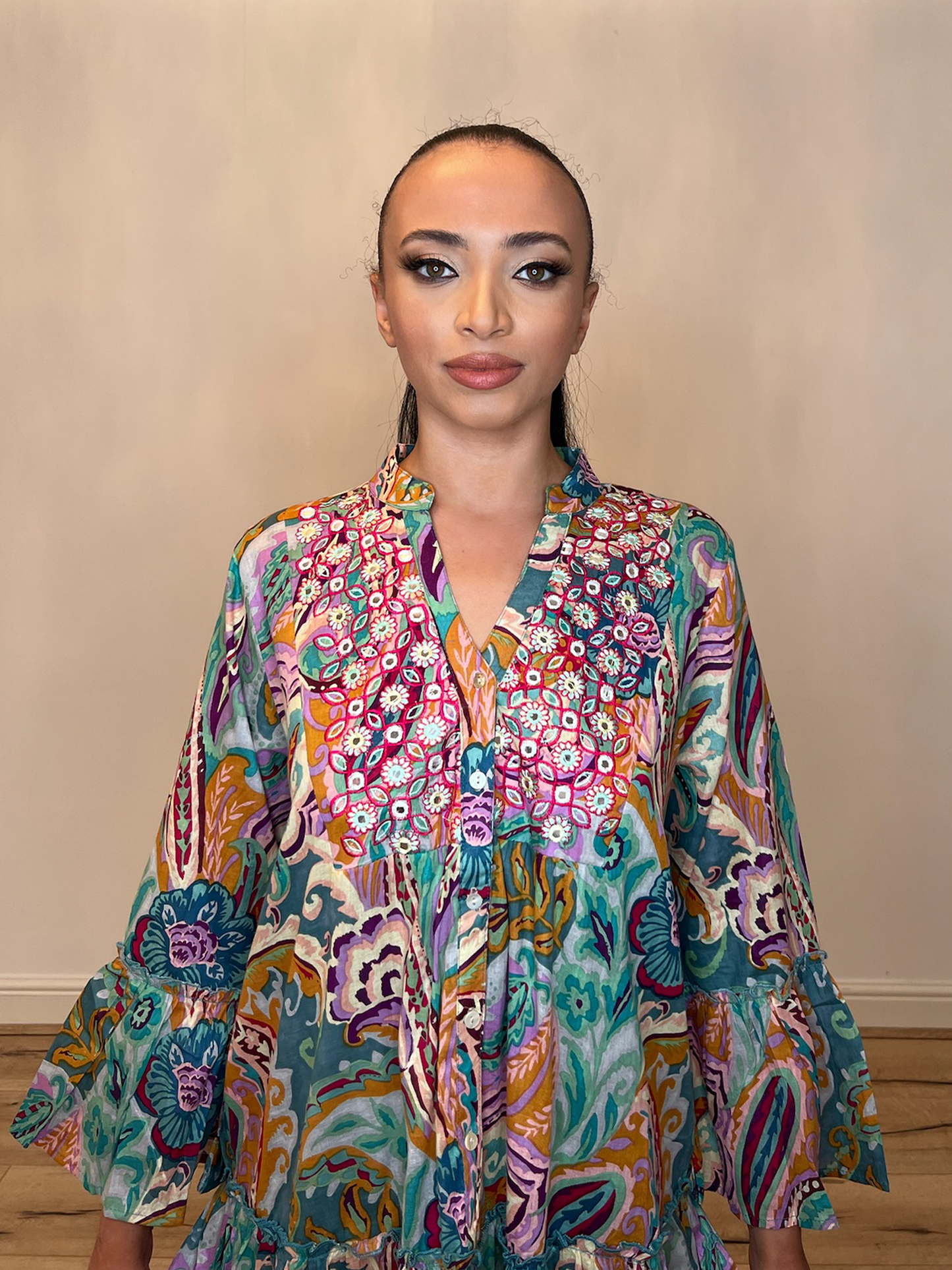 BOTANIC BOHO DRESS