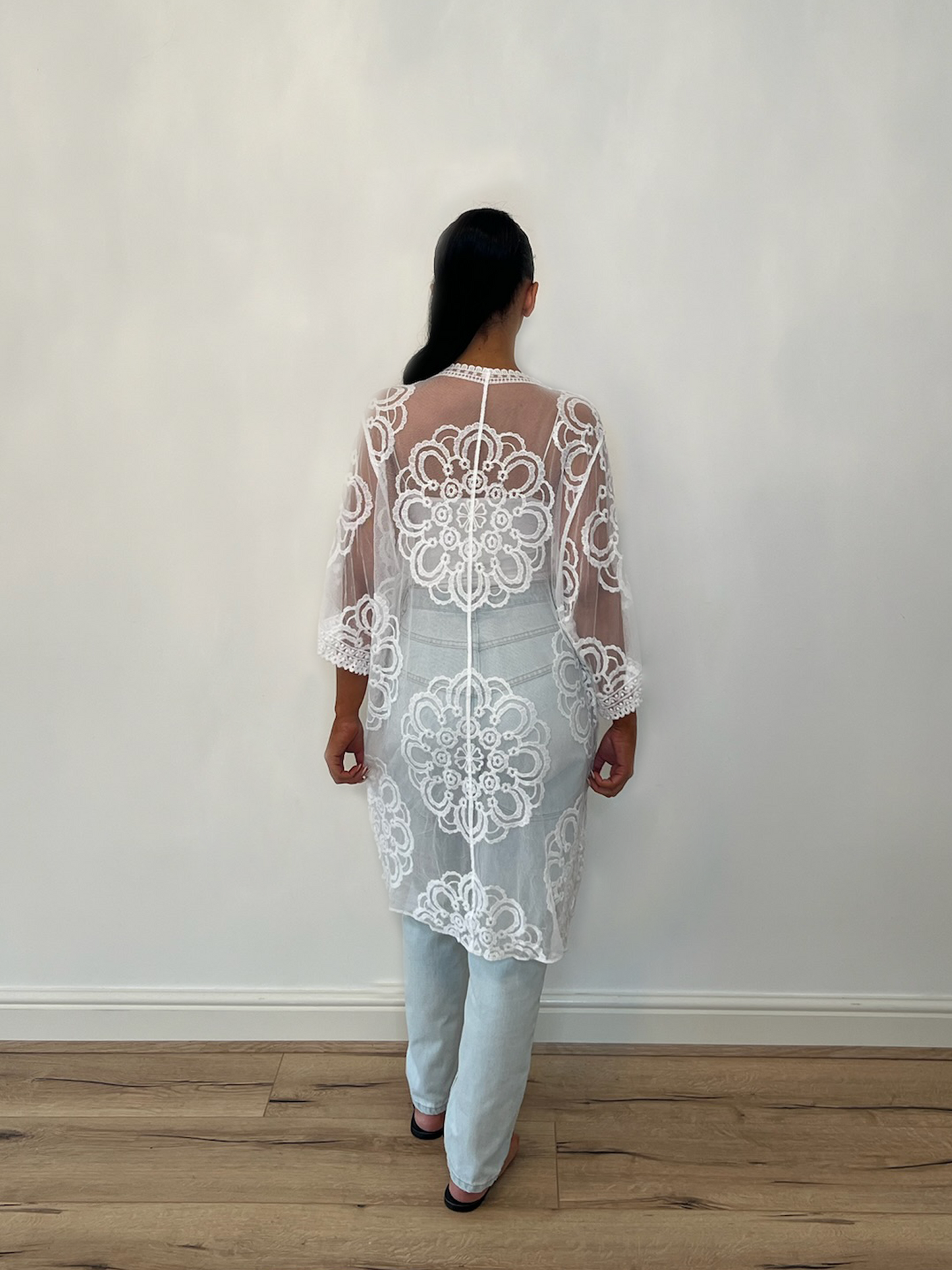 LACE BEACH COVER UP