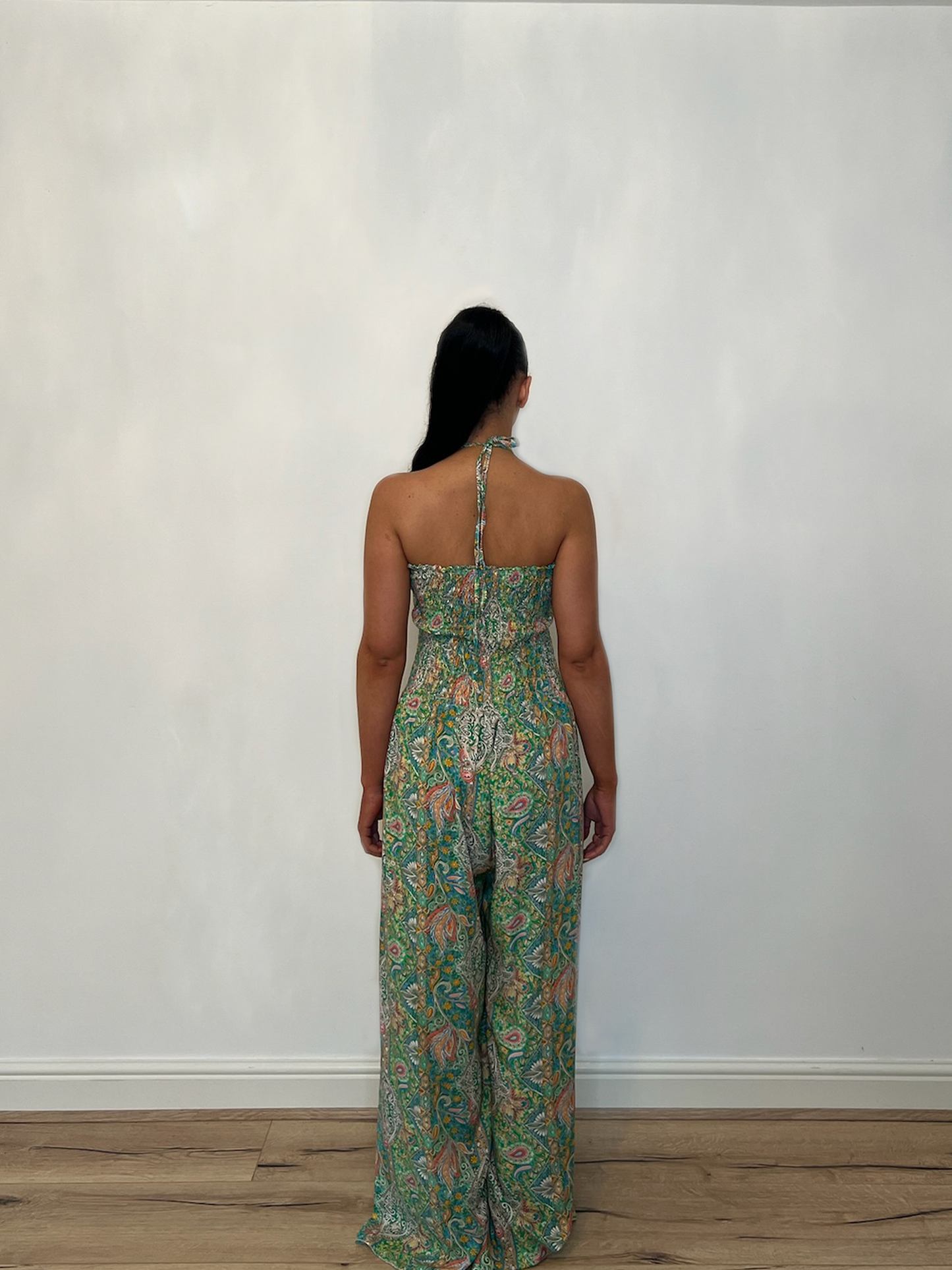 PAISLEY PRINT JUMPSUIT