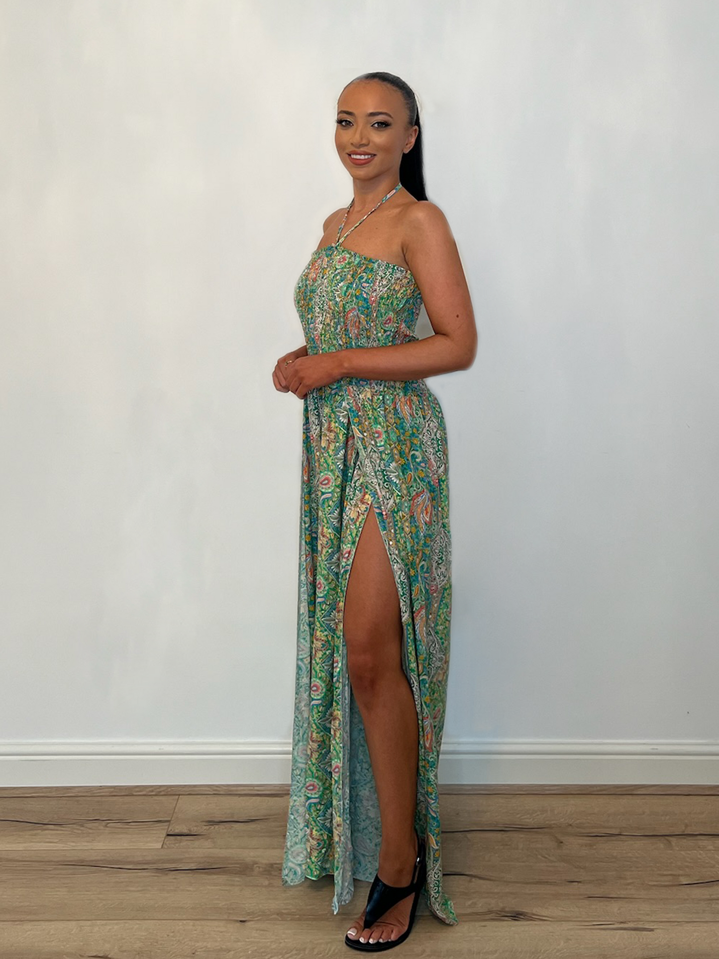 PAISLEY PRINT JUMPSUIT